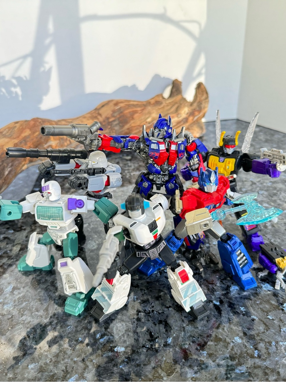 Transformers and Transformers One Blokees Galaxy and Classic Class 6 Figure Lot